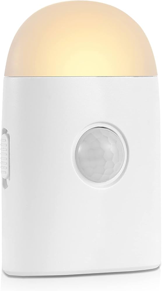 Veilleuse LED à Détection de Mouvement – Rechargeable USB